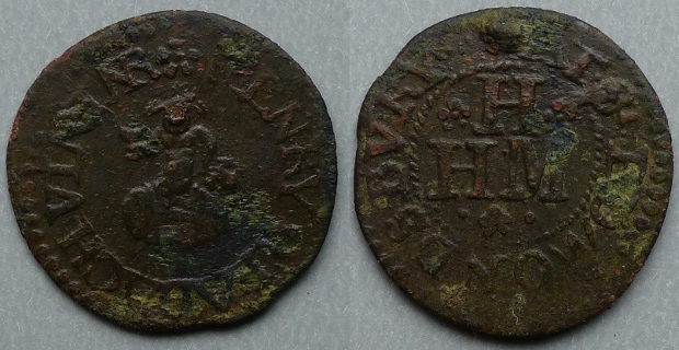 Bury St. Edmunds, Henry Headach farthing Bury St. Edmunds, Henry Headach farthing